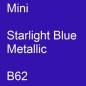 Preview: Mini, Starlight Blue Metallic, B62.